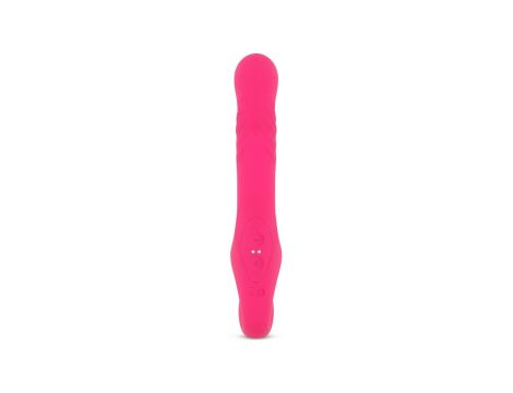 Teazers Strapless Strap On Vibrator - Pink - 9