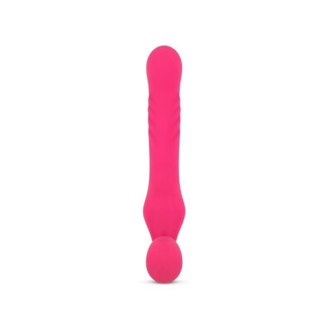 Teazers Strapless Strap On Vibrator - Pink - 7