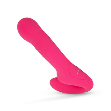 Teazers Strapless Strap On Vibrator - Pink - 11