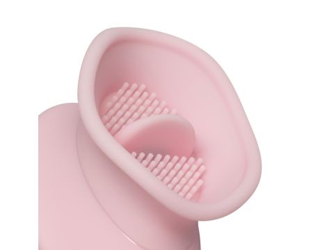 Clitoral Stimulator With Thong - Pink - 9