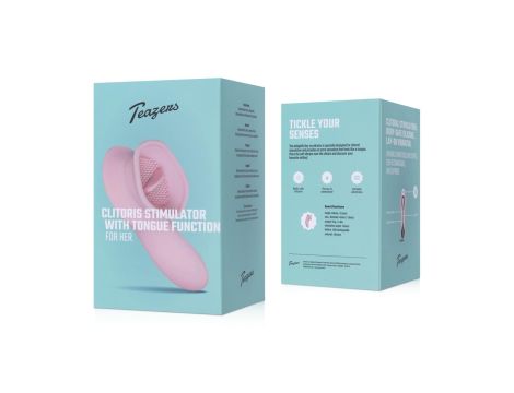 Clitoral Stimulator With Thong - Pink - 11