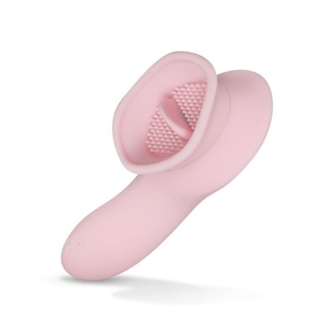 Clitoral Stimulator With Thong - Pink - 8