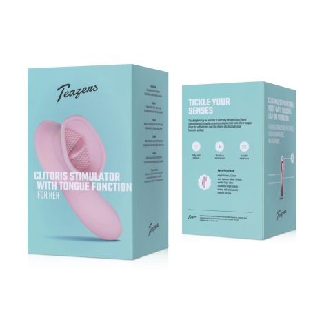 Clitoral Stimulator With Thong - Pink - 11