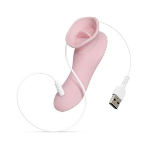 Clitoral Stimulator With Thong - Pink - image 2