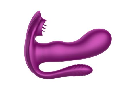 Tongue triple Stimulator PURPLE