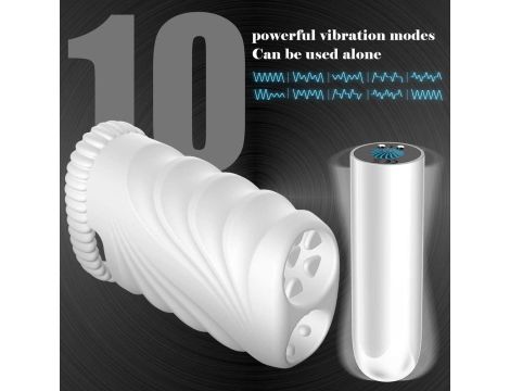 Soft Vibrating Bullet Stroker - 11