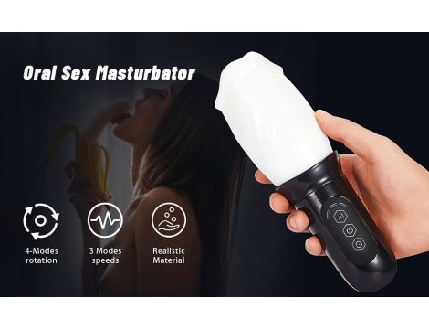 Head Rotating Stimulating Masturbator - 13