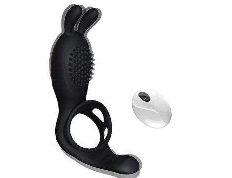 RabbitVibration Cock Ring with remote - 5