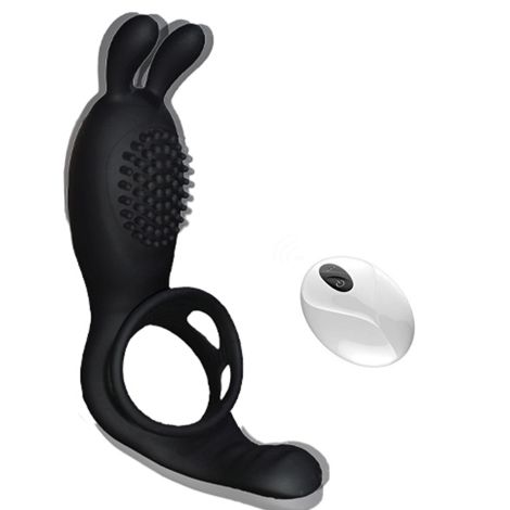 RabbitVibration Cock Ring with remote - 5