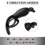 RabbitVibration Cock Ring with remote - 8