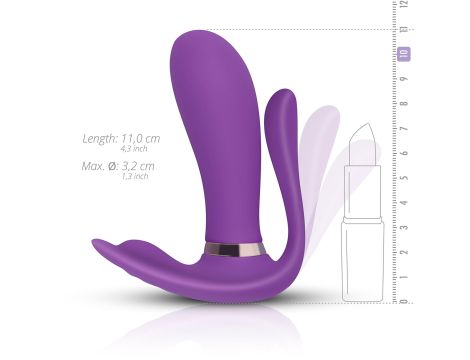 Remote wearable vibrator PURPLE - 9