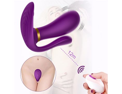 Remote wearable vibrator PURPLE - 10