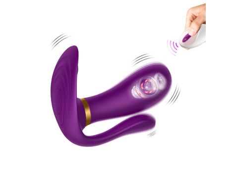 Remote wearable vibrator PURPLE - 11