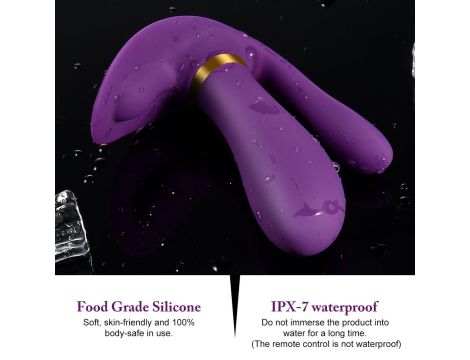 Remote wearable vibrator PURPLE - 13