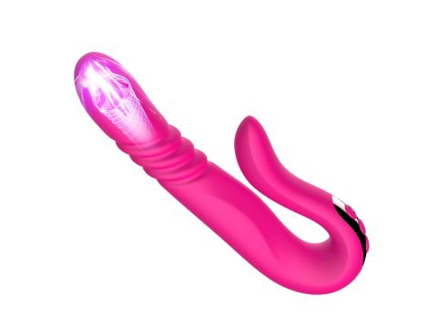 Deluxe Twirling Vibrating Thruster RED - 9