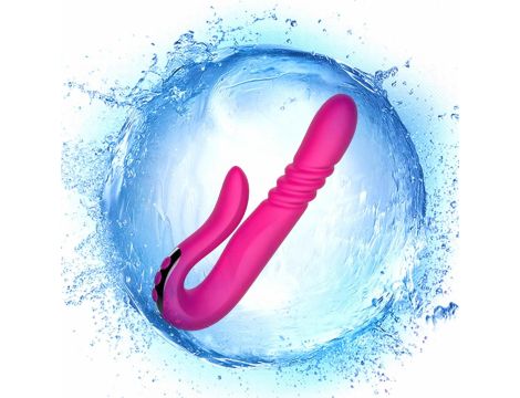 Deluxe Twirling Vibrating Thruster RED - 13