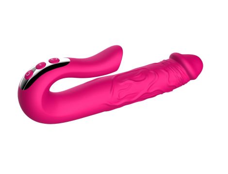 Realistic Tongue Stimulating Dildo Vibrator - 5