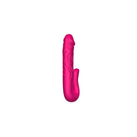 Realistic Tongue Stimulating Dildo Vibrator - 4