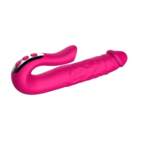 Realistic Tongue Stimulating Dildo Vibrator - 5