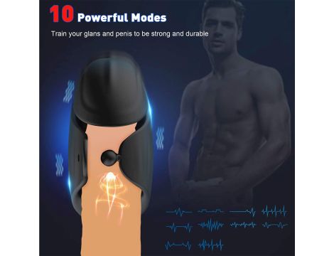 Adjustable wearable Penis vibrator - 17