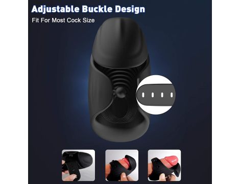 Adjustable wearable Penis vibrator - 18