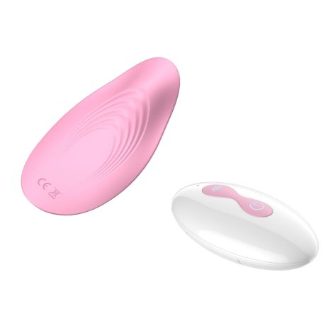 Ultrathin Wearable remote mini vibe PINK - 2