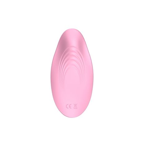 Ultrathin Wearable remote mini vibe PINK - 4