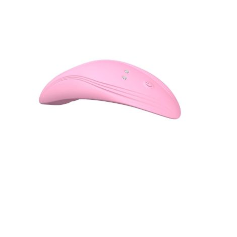 Ultrathin Wearable remote mini vibe PINK - 8