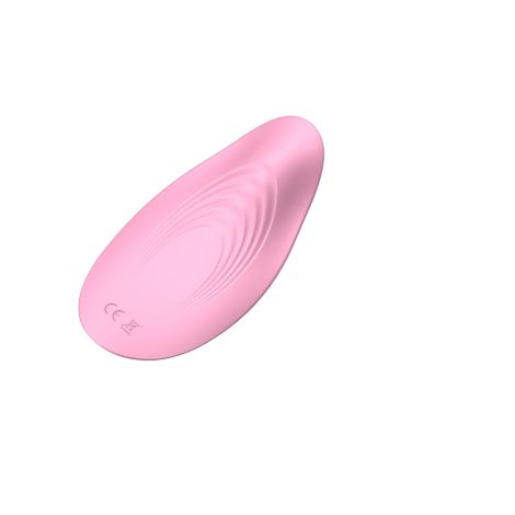 Ultrathin Wearable remote mini vibe PINK - 9