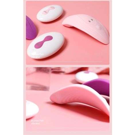 Ultrathin Wearable remote mini vibe PINK - 18