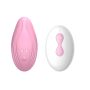 Ultrathin Wearable remote mini vibe PINK - 4