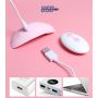 Ultrathin Wearable remote mini vibe PINK - 17