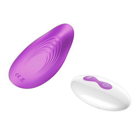 Ultrathin Wearable remote mini vibe PURPLE - 2