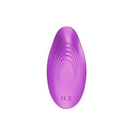 Ultrathin Wearable remote mini vibe PURPLE - 4