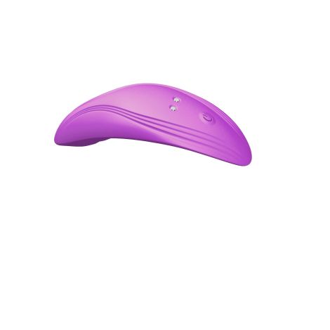 Ultrathin Wearable remote mini vibe PURPLE - 8