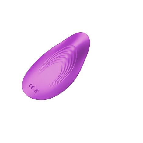 Ultrathin Wearable remote mini vibe PURPLE - 9