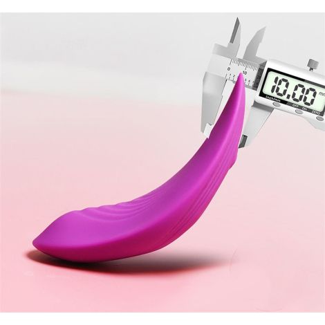 Ultrathin Wearable remote mini vibe PURPLE - 11