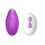 Ultrathin Wearable remote mini vibe PURPLE - 4