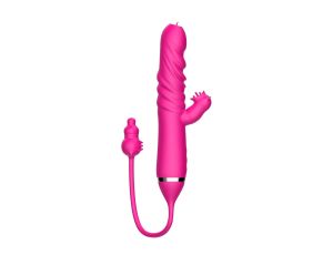 Tongue licking Triple Stimulation Thrusting Vibrator - image 2