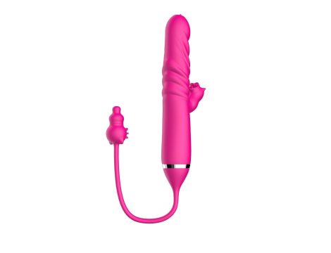 Tongue licking Triple Stimulation Thrusting Vibrator - 3