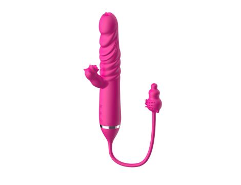 Tongue licking Triple Stimulation Thrusting Vibrator - 7