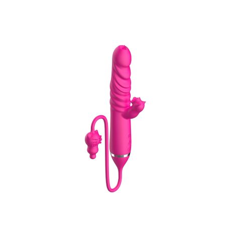 Tongue licking Triple Stimulation Thrusting Vibrator - 11