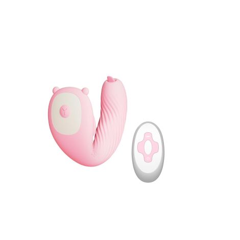 Remote Wearable Tongue licking Vibrator