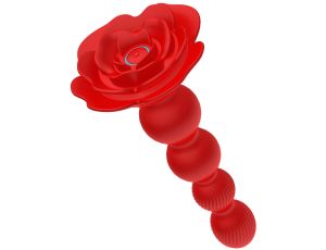 Rose rotating anal beads - image 2