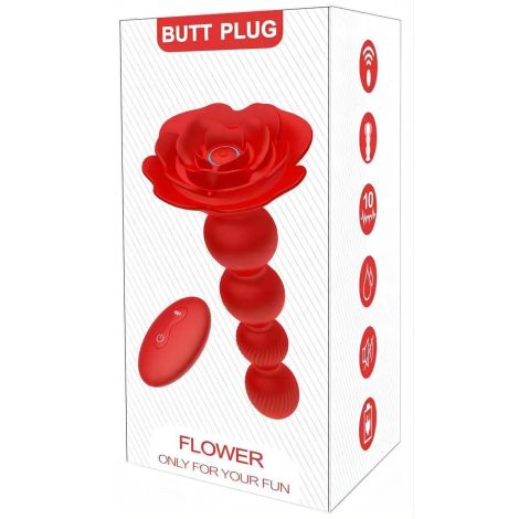 Rose rotating anal beads - 6