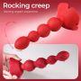 Rose rotating anal beads - 10