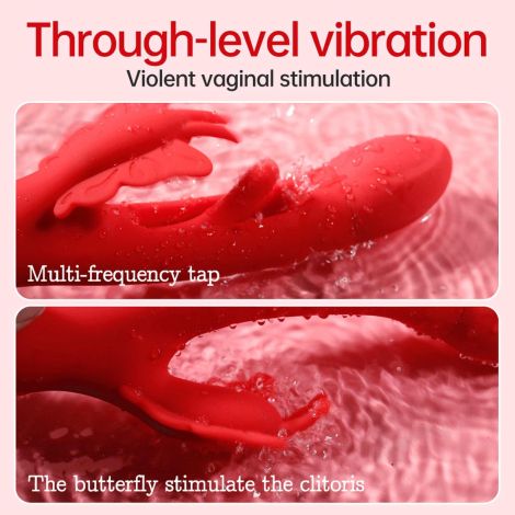 Butterfuly dual flicking vibrator - 7