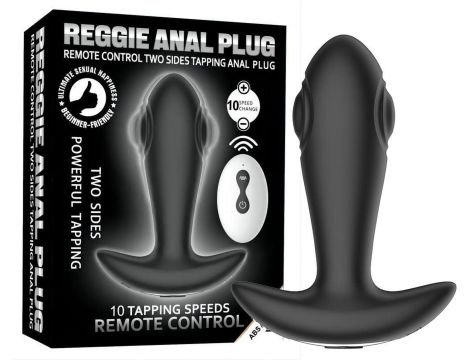 Dual tapping anal plug - 9