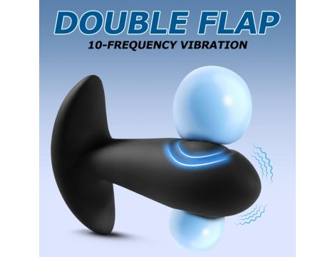 Dual tapping anal plug - 10