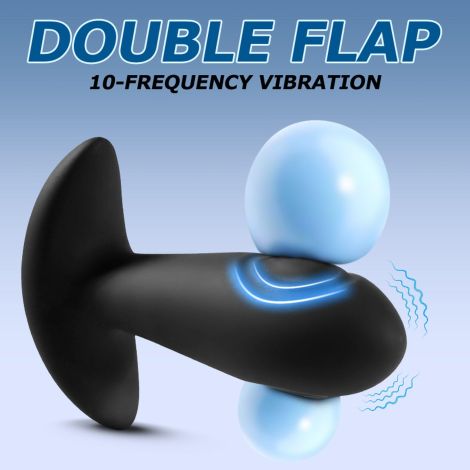 Dual tapping anal plug - 10